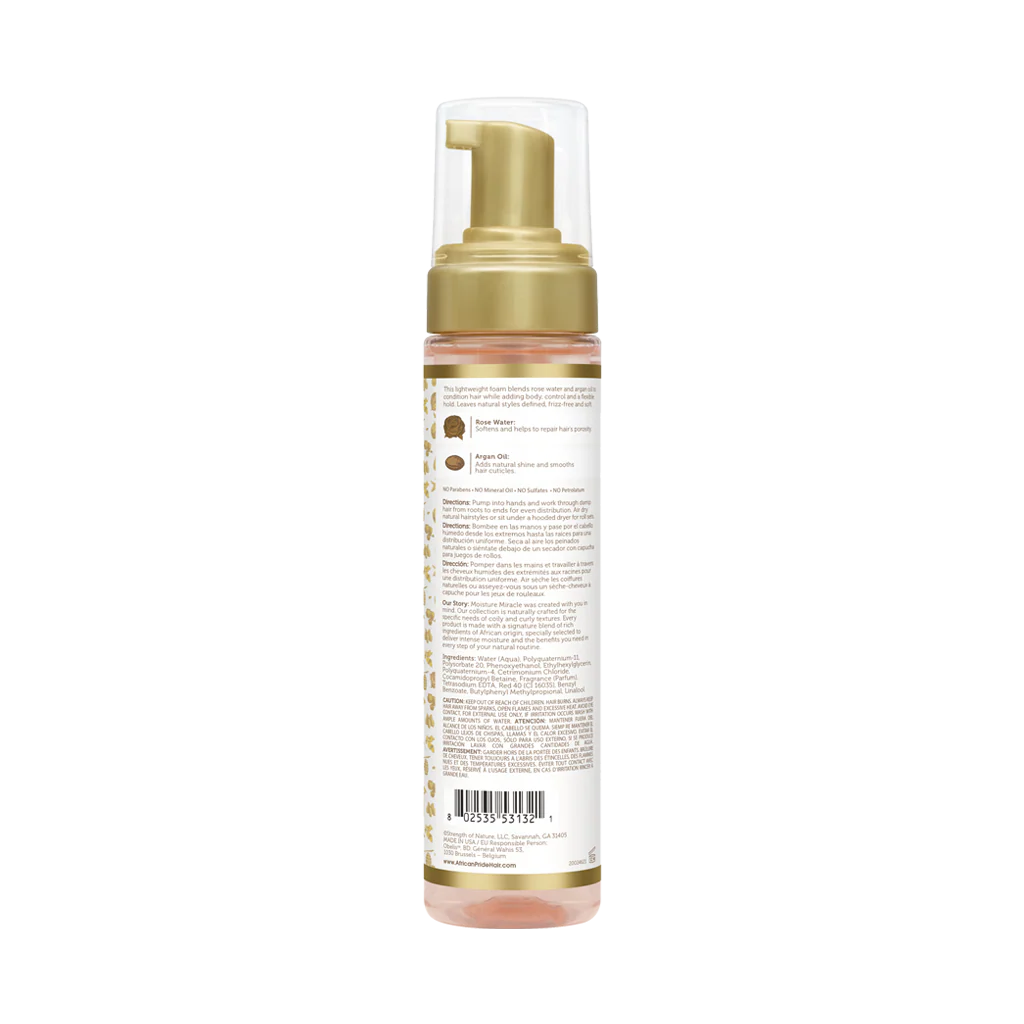 African Pride Curl Mousse 251ml/8.5oz