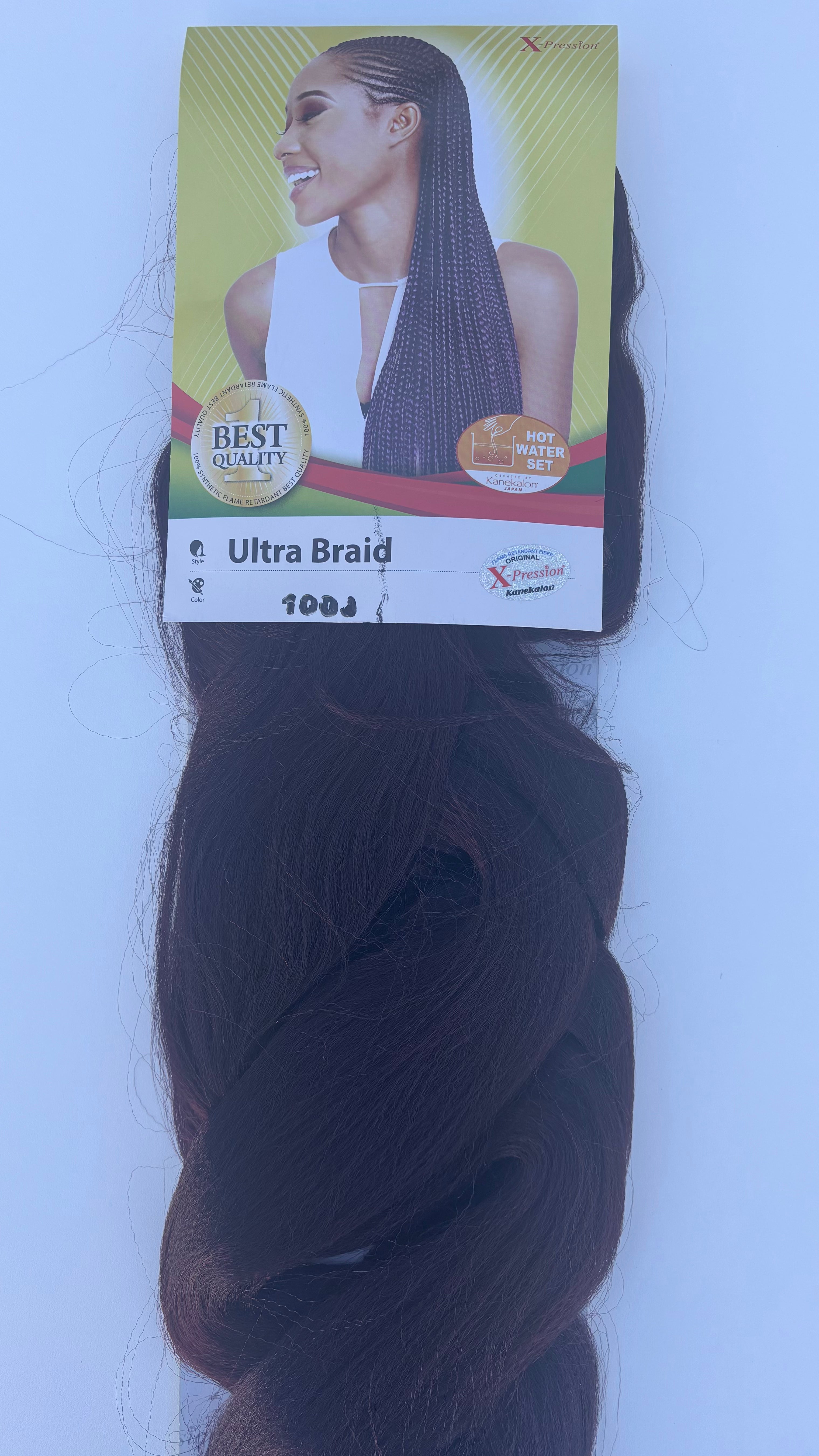 X-Pression Ultra Braid 1 piece 82" 1pcs