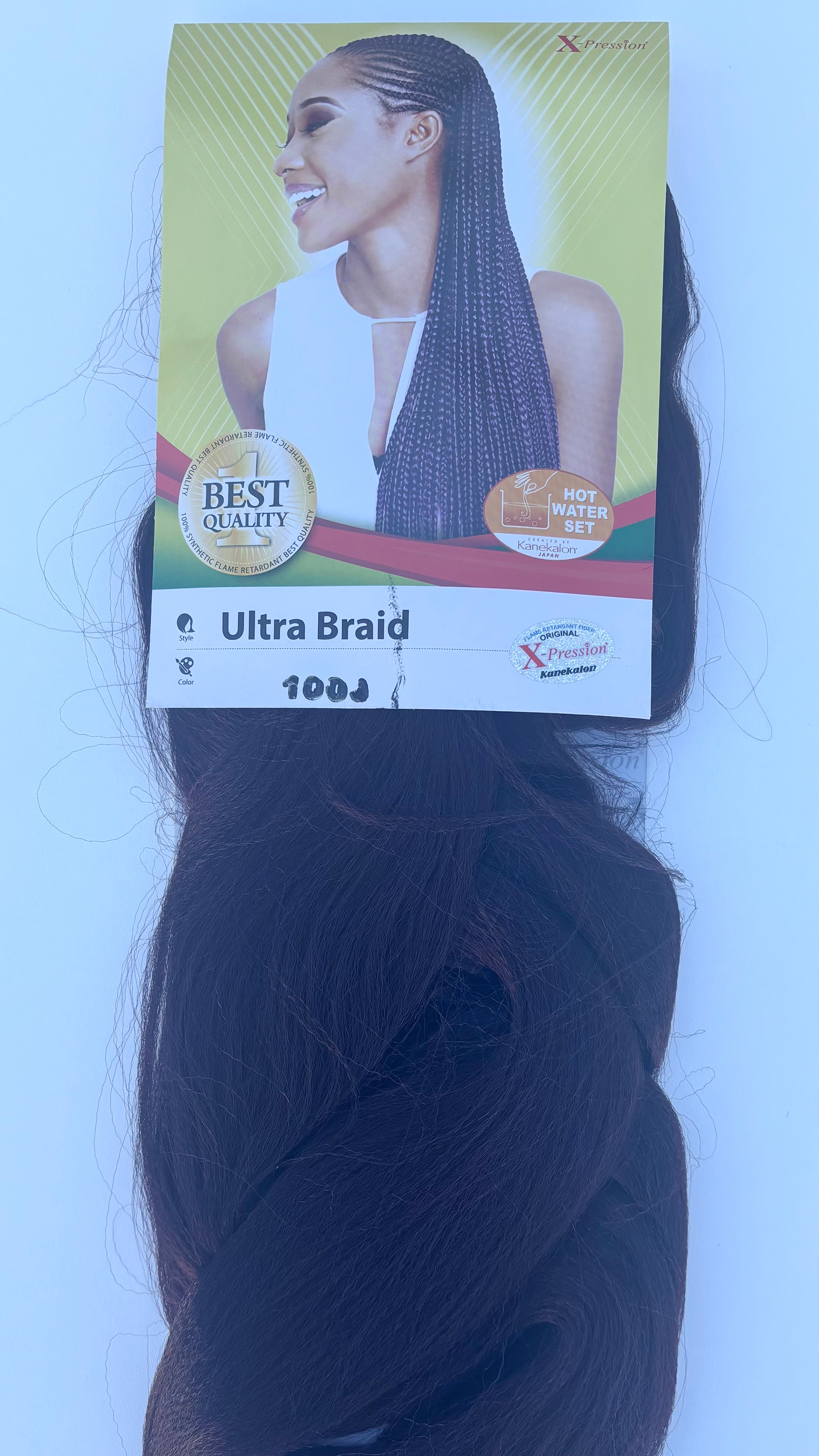 X-Pression Ultra Braid 1 piece 82" 1pcs