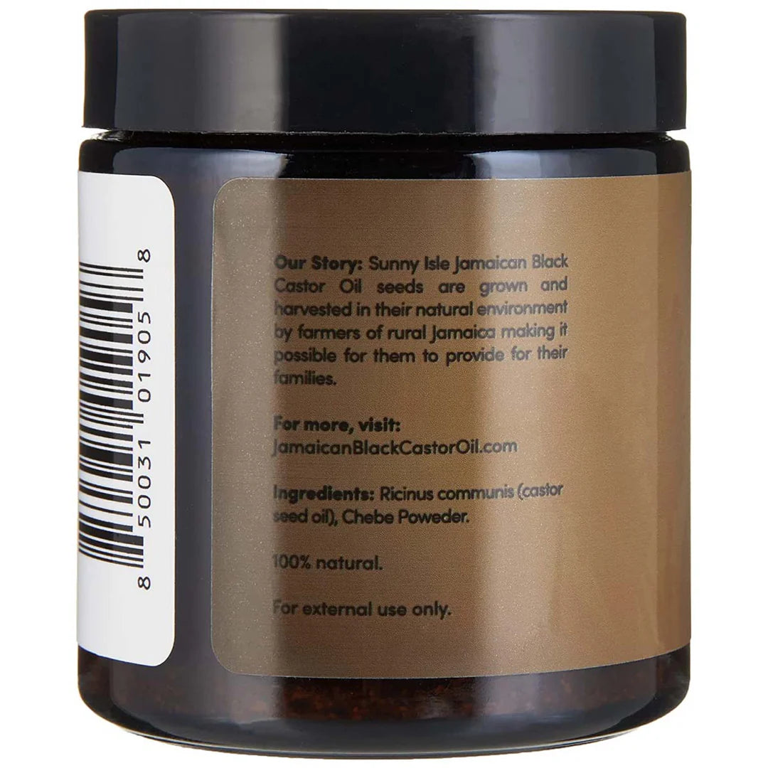 Sunny Isle Jamaican Black Castor Oil Pure Butter with Chebe Powder 118ml/4oz