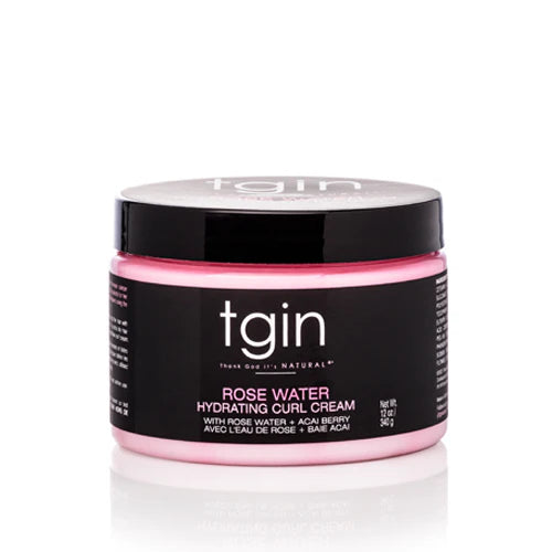 tgin Rose Water Hydrating Curl Cream 340g