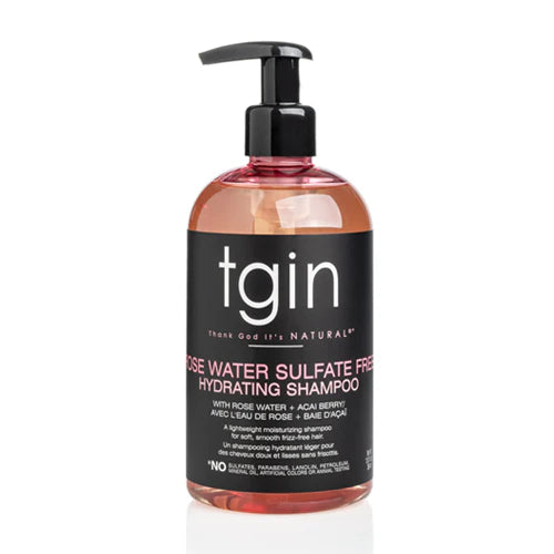 tgin Rose Water Sulfate-Free Hydrating Shampoo 384ml