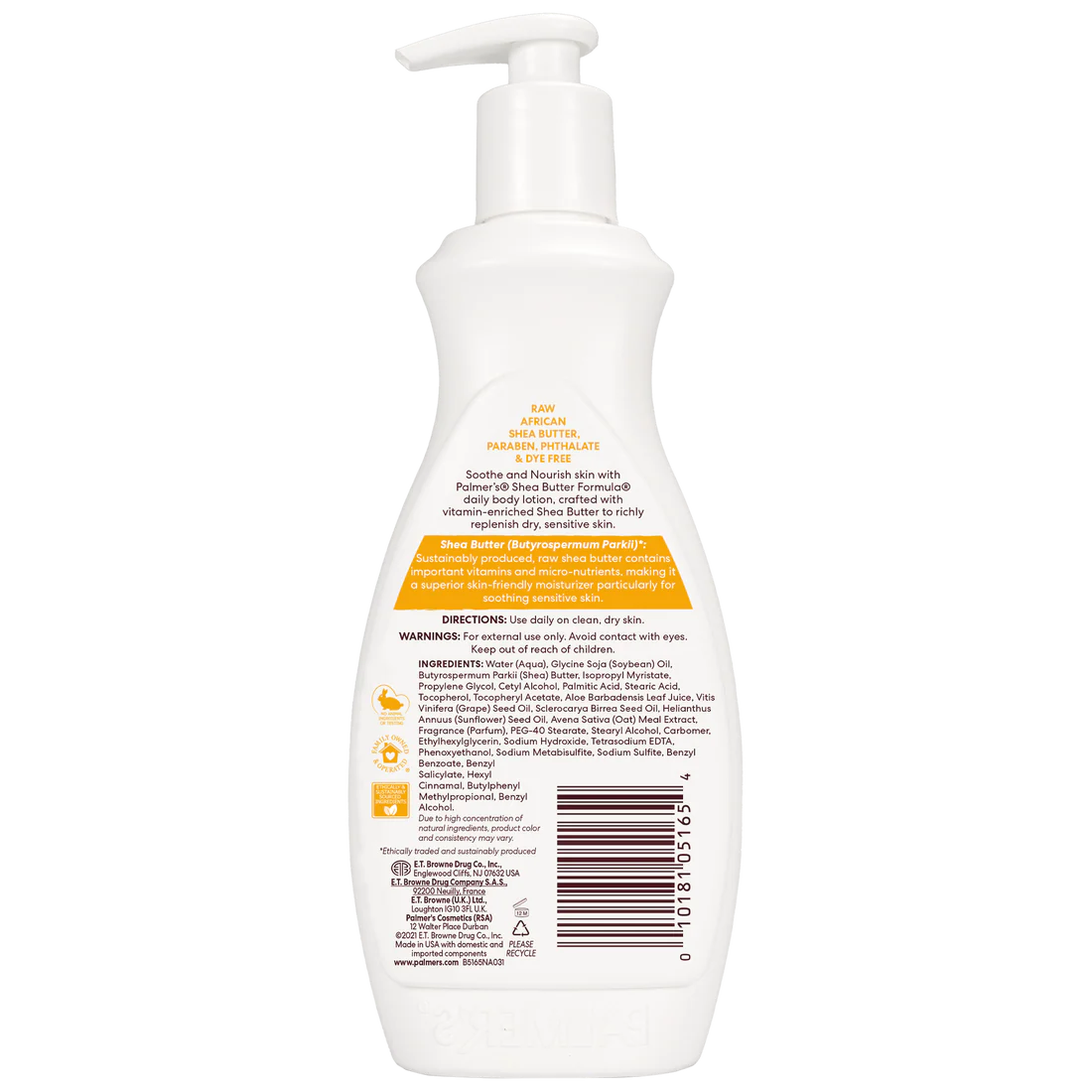 Palmers Raw Shea Nourish Body Lotion 400ml/13.5oz