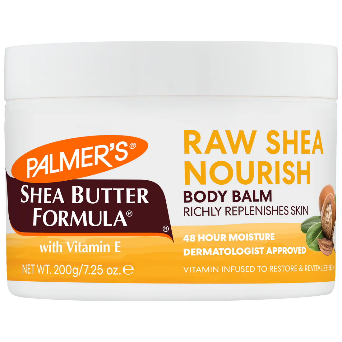 Palmers Raw Shea Nourish Body Balm 200ml/7.25oz