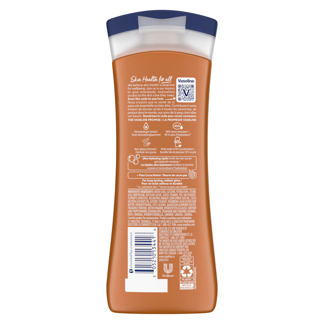 Vaseline Intensive Care Cocoa Radiant Lotion 295ml/10oz