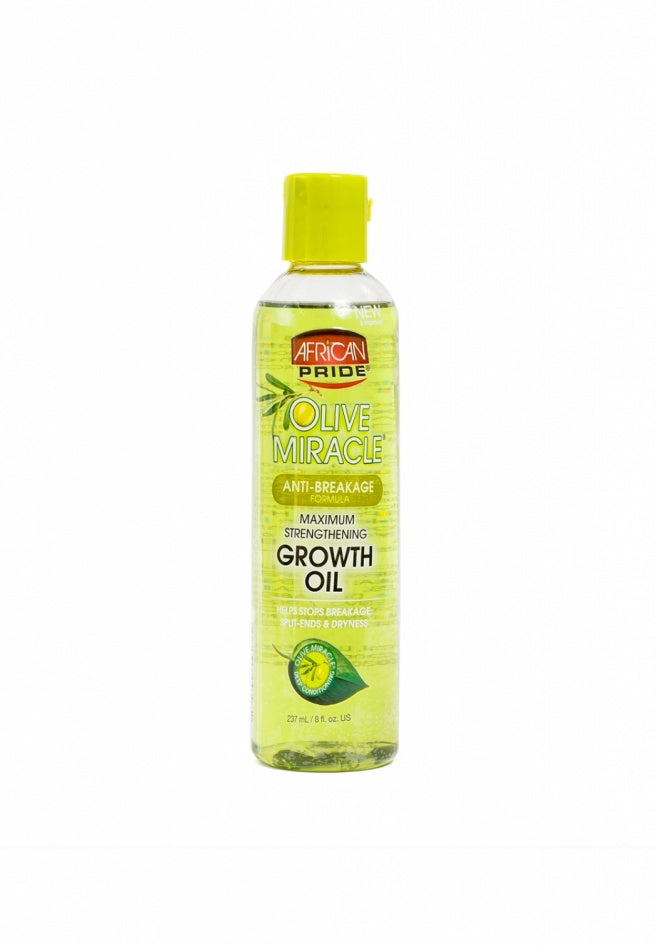 African Pride Olive Antibreakage Growth Oil 237ml/8oz
