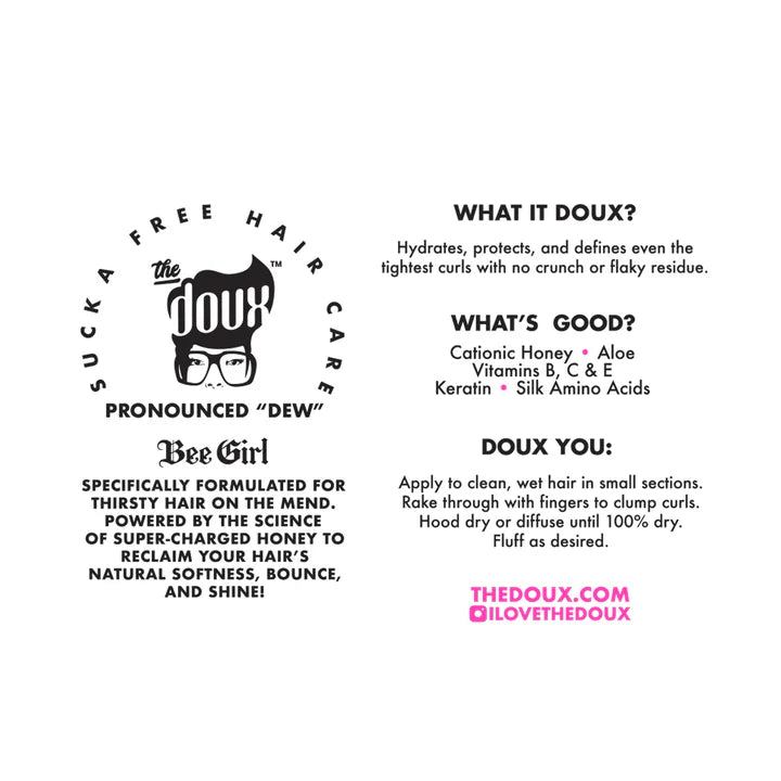 The Doux Bee Girl Honey Curl Custard 54g/16oz4