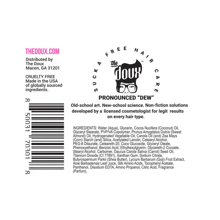 The Doux Bonita Afro Balm Texture Cream 474ml/16oz