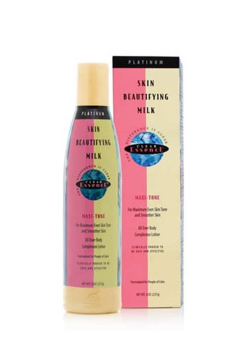 Lait et lotions blanchissants pour la peau