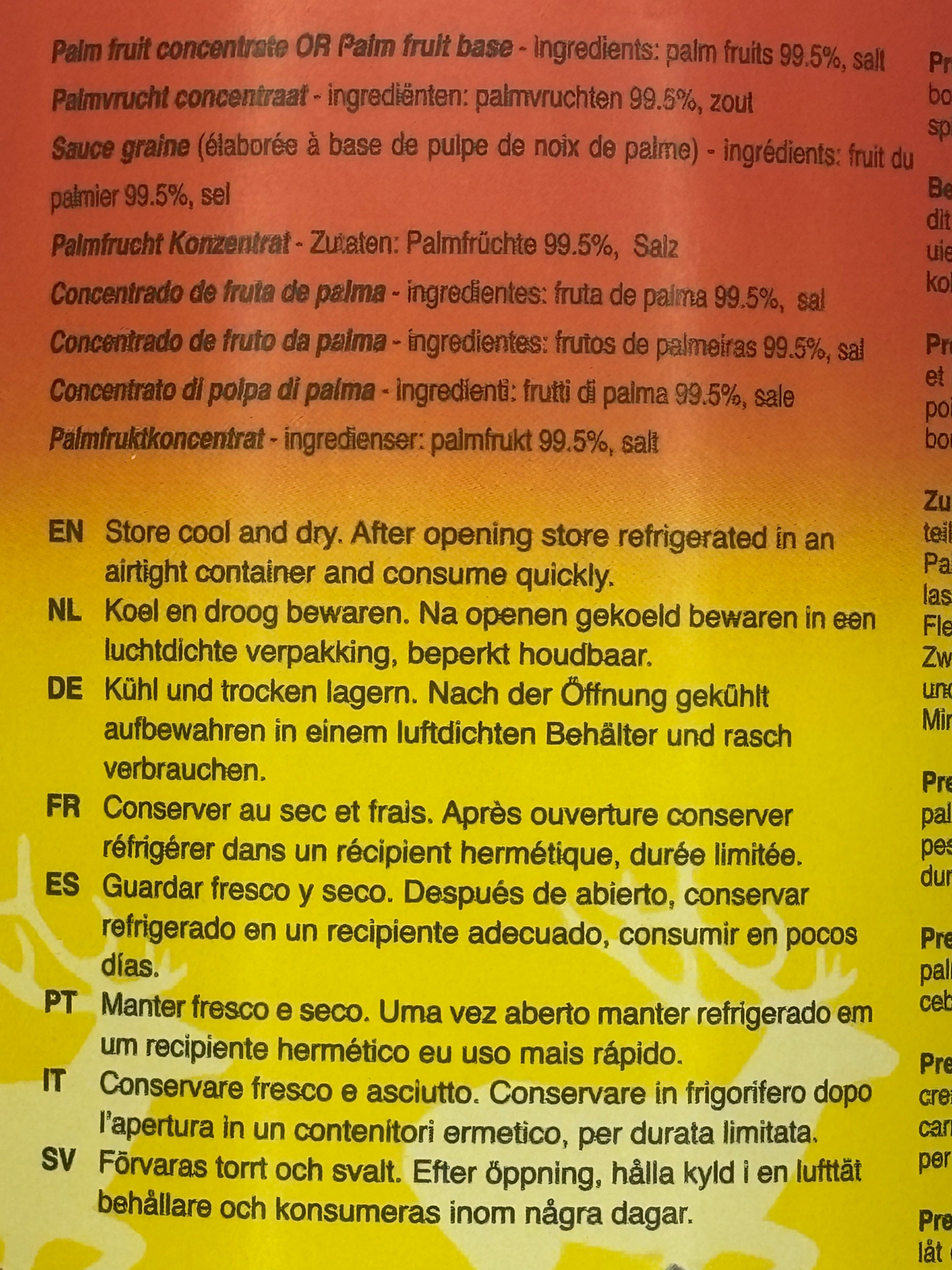 Praise Palm Cream Concentrated