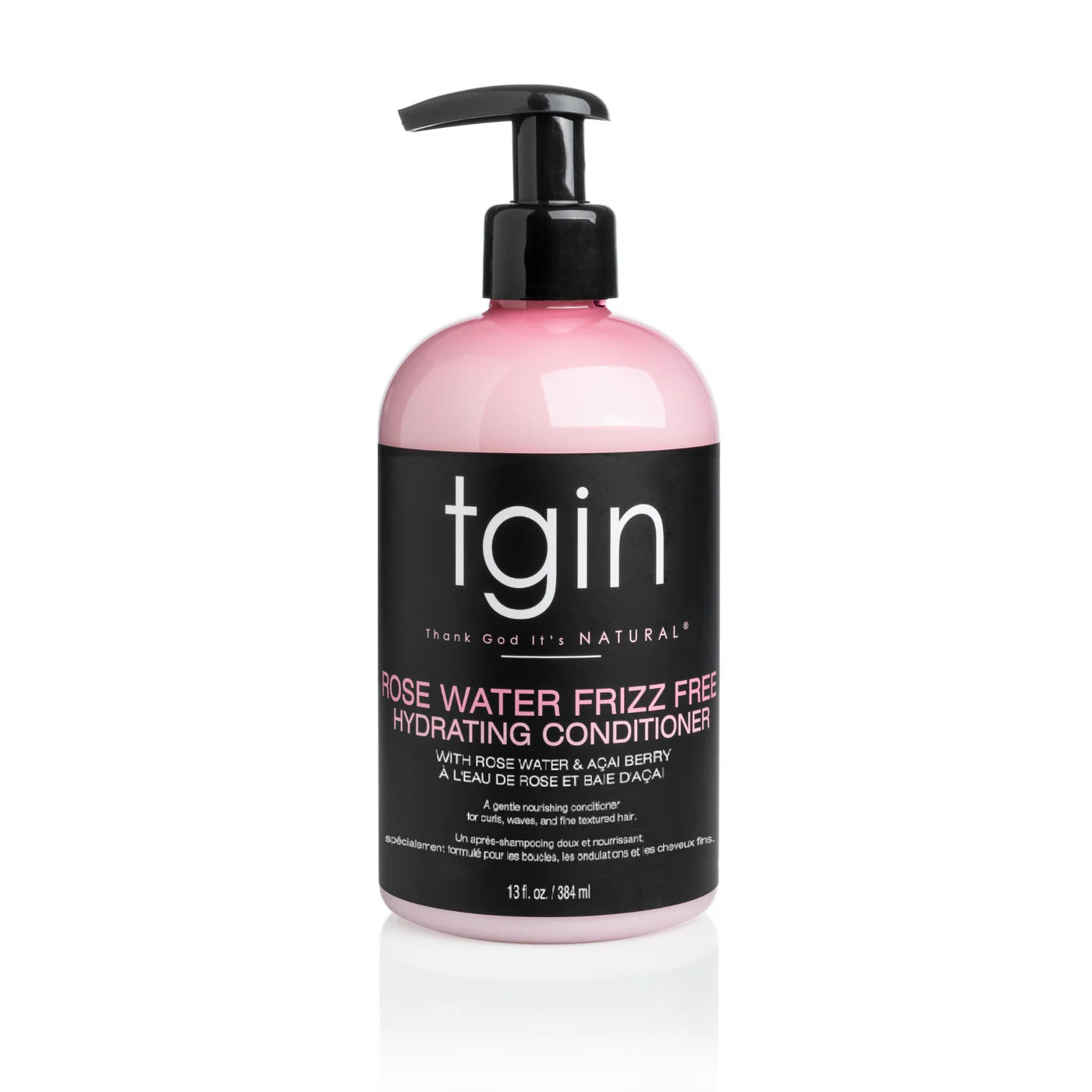 tgin Rose Water Frizz Free Hydrating Conditioner 384ml