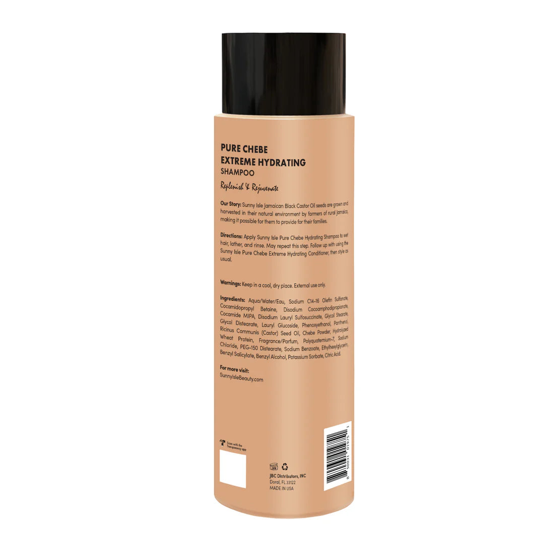 Sunny Isle Pure Chebe Extreme Hydrating Shampoo 355ml/12oz