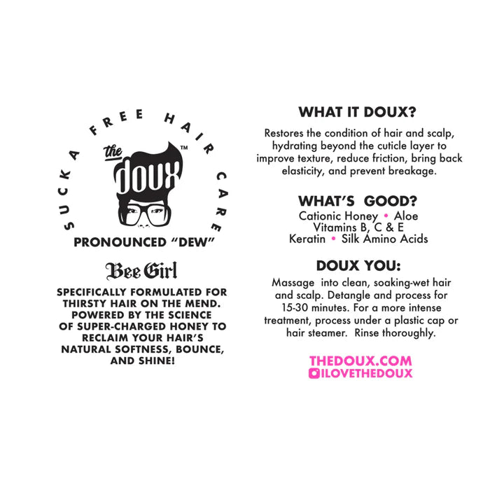 The Doux Sweetest Thing Honey Moisture Mask 454g/16oz